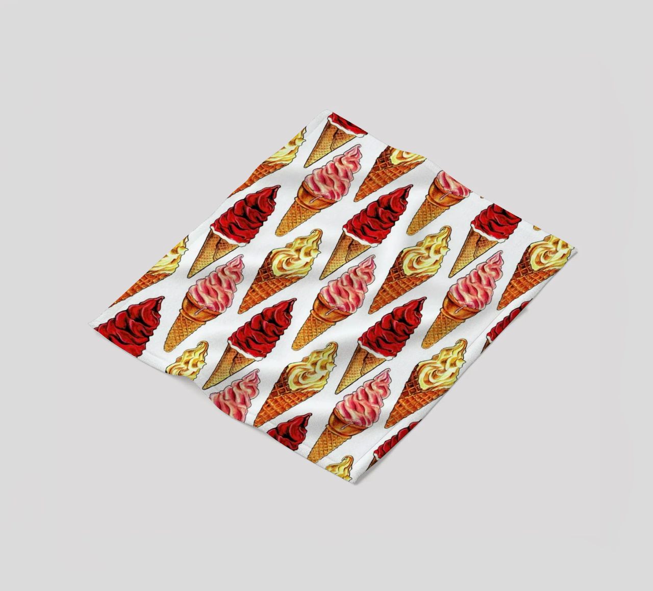 Soft Serve Pattern coperta in pile da Kelly Gilleran