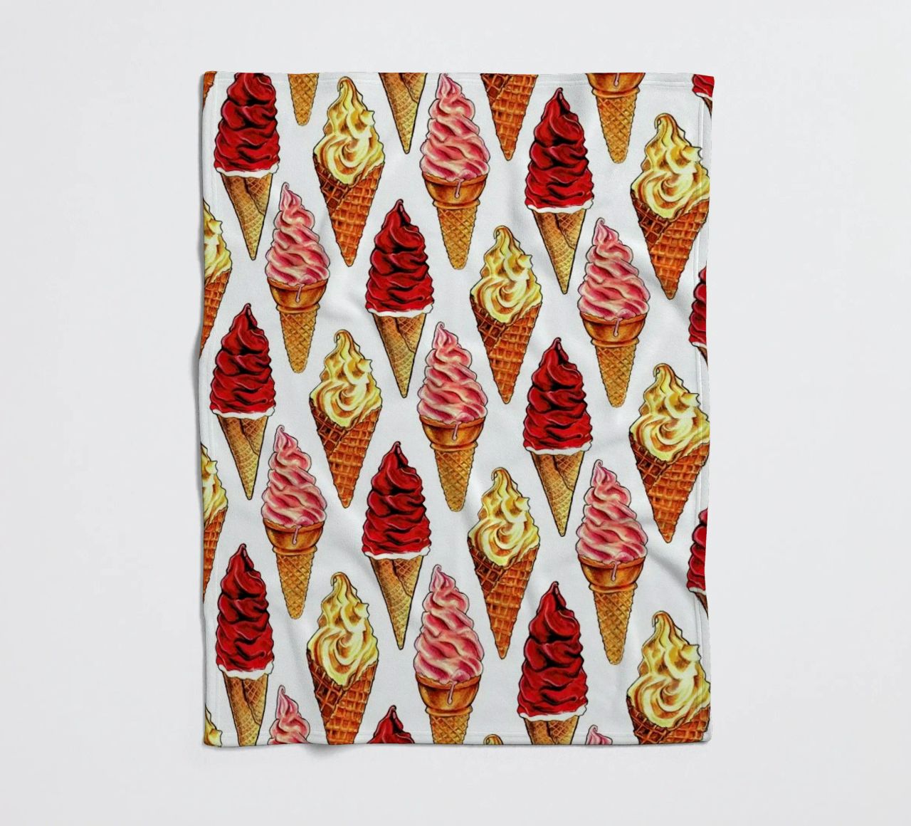 Soft Serve Pattern coperta in pile da Kelly Gilleran