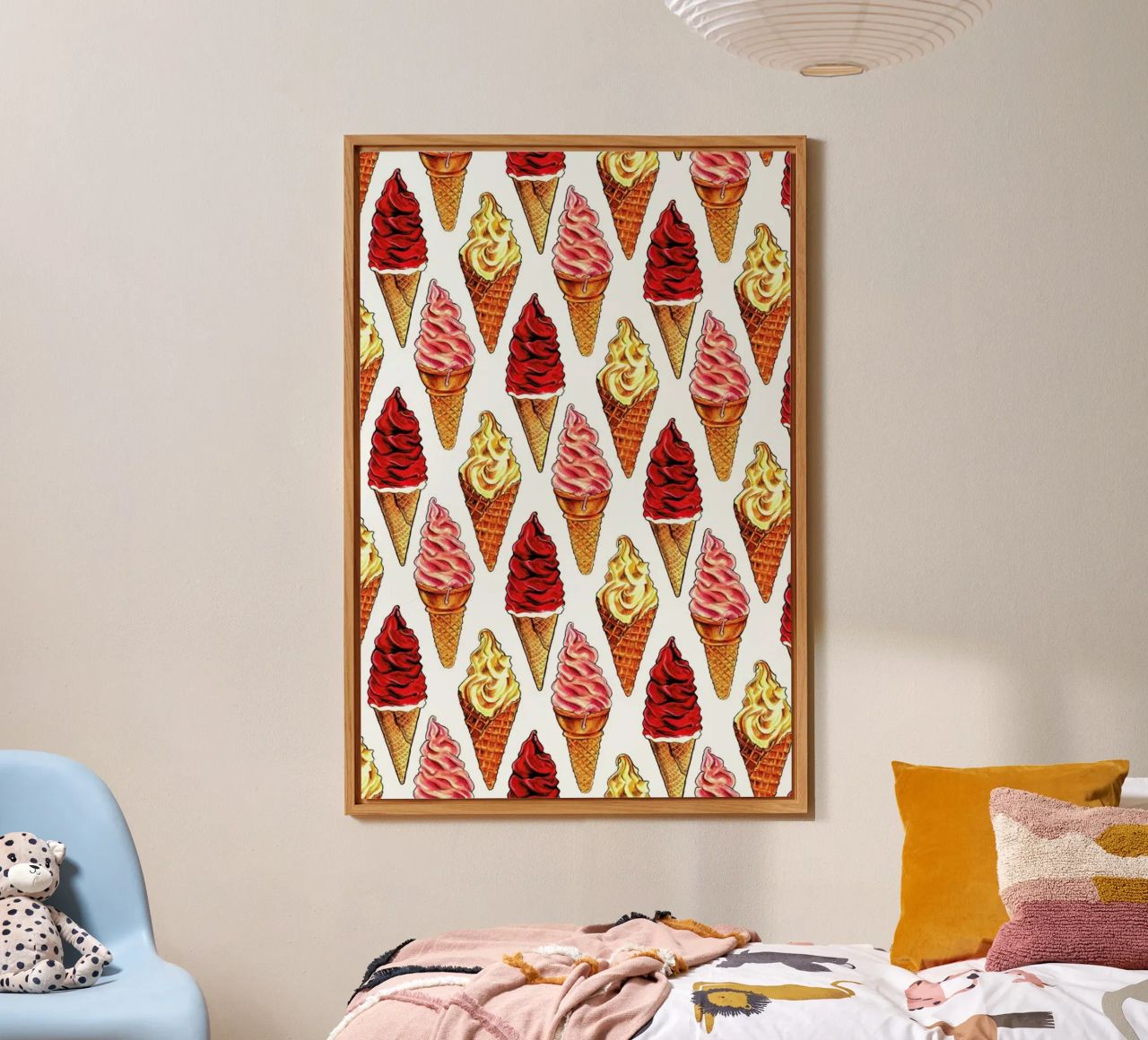 Soft Serve Pattern alluminio dibond da Kelly Gilleran