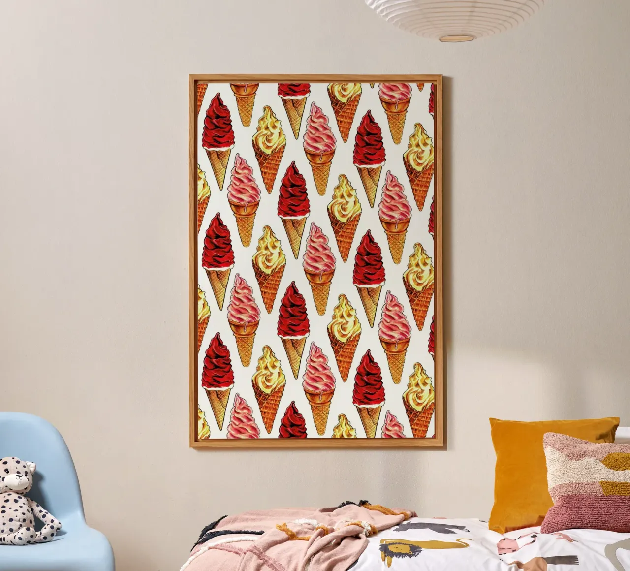 Soft Serve Pattern alluminio dibond da Kelly Gilleran