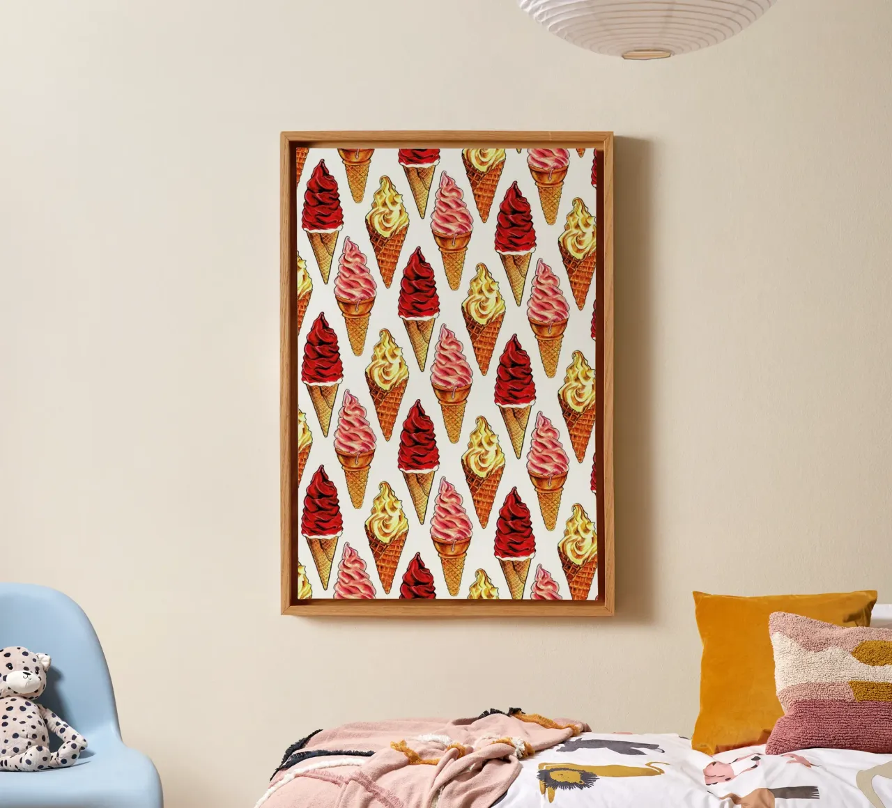 Soft Serve Pattern toile de Kelly Gilleran