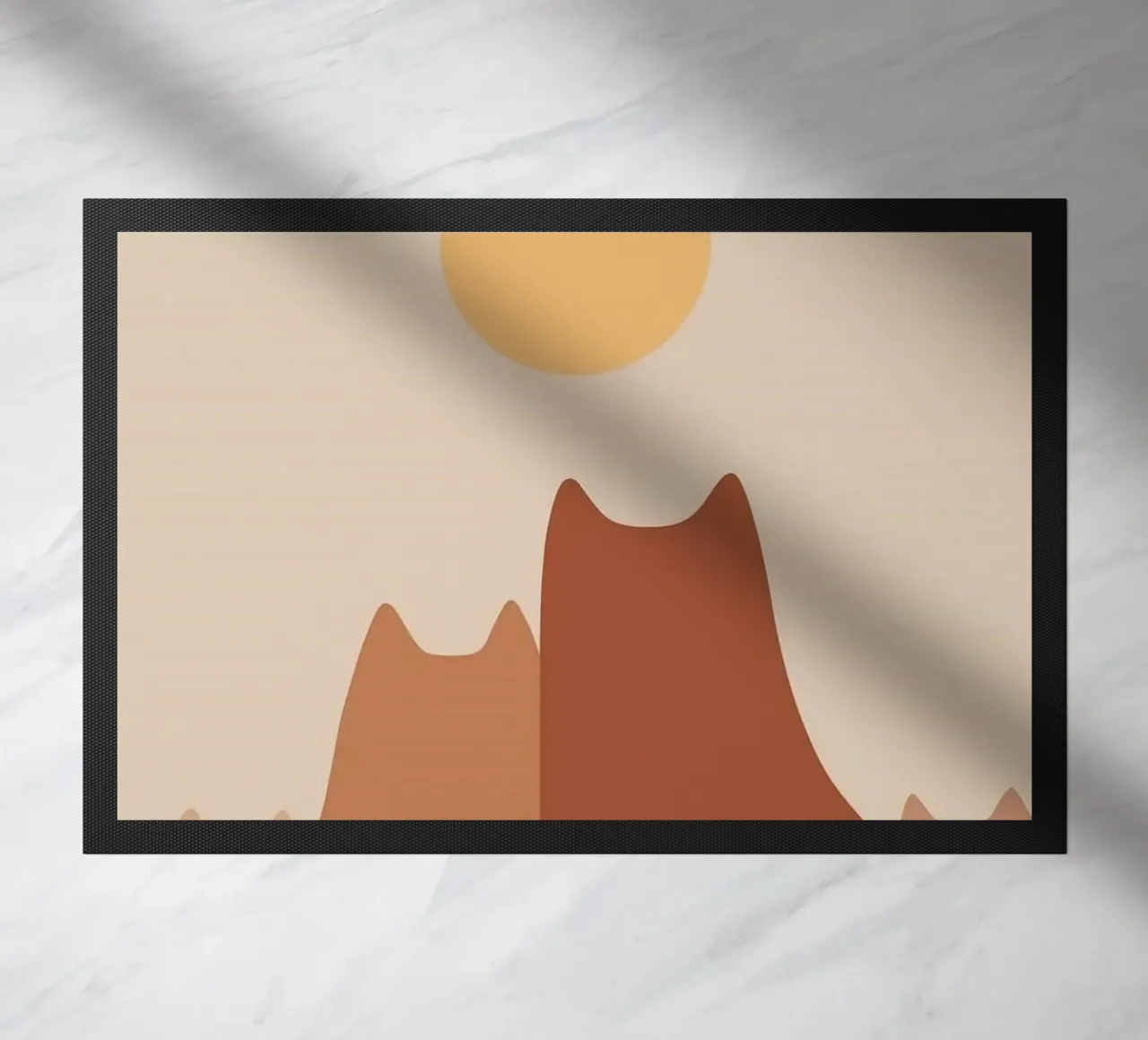cat shape in sunshine zerbino da andern