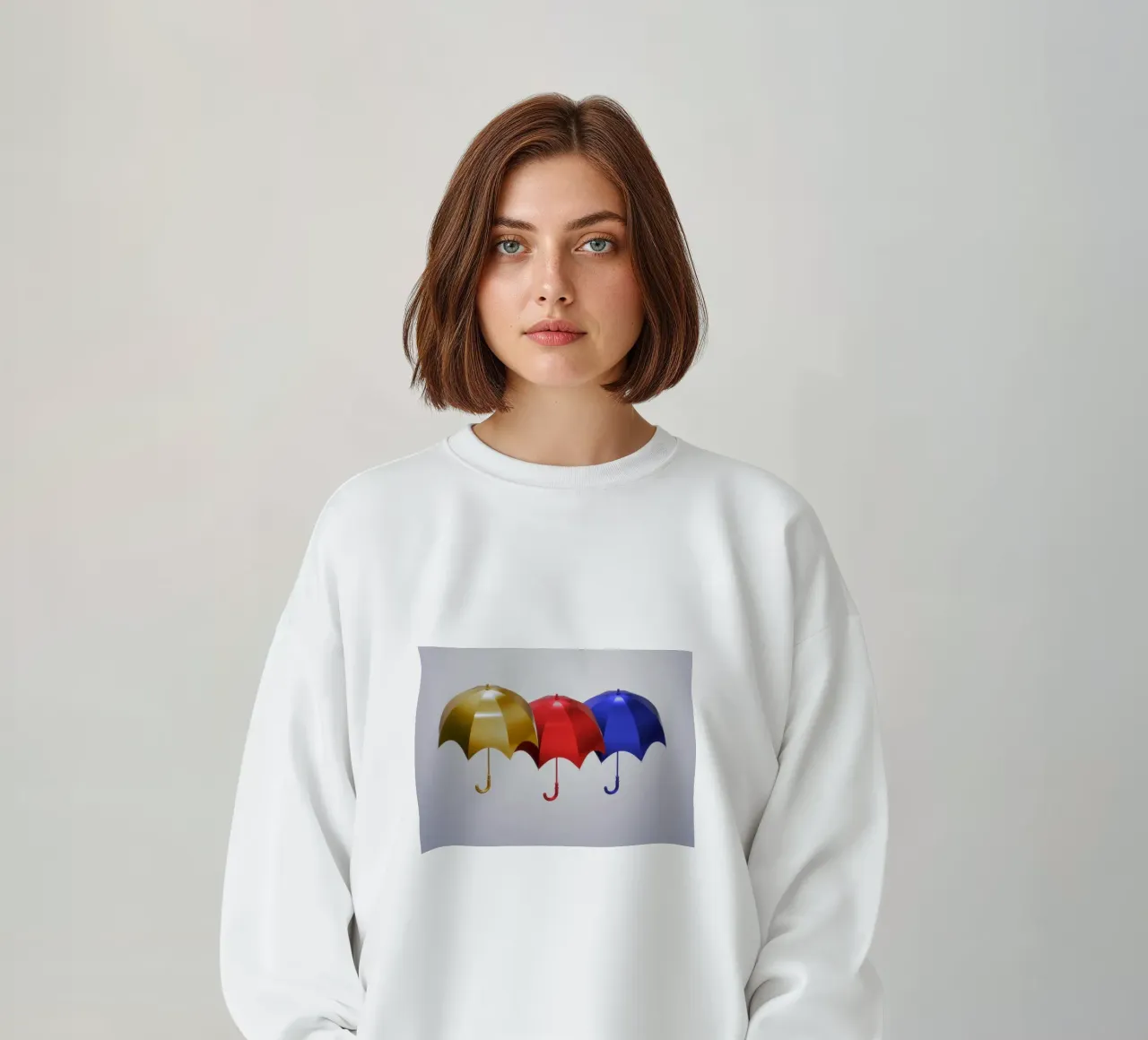Ombrelli colorati felpa da BenCoStyle