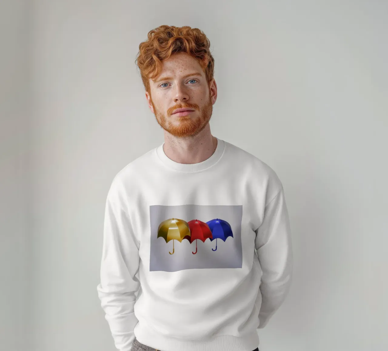 Ombrelli colorati felpa da BenCoStyle