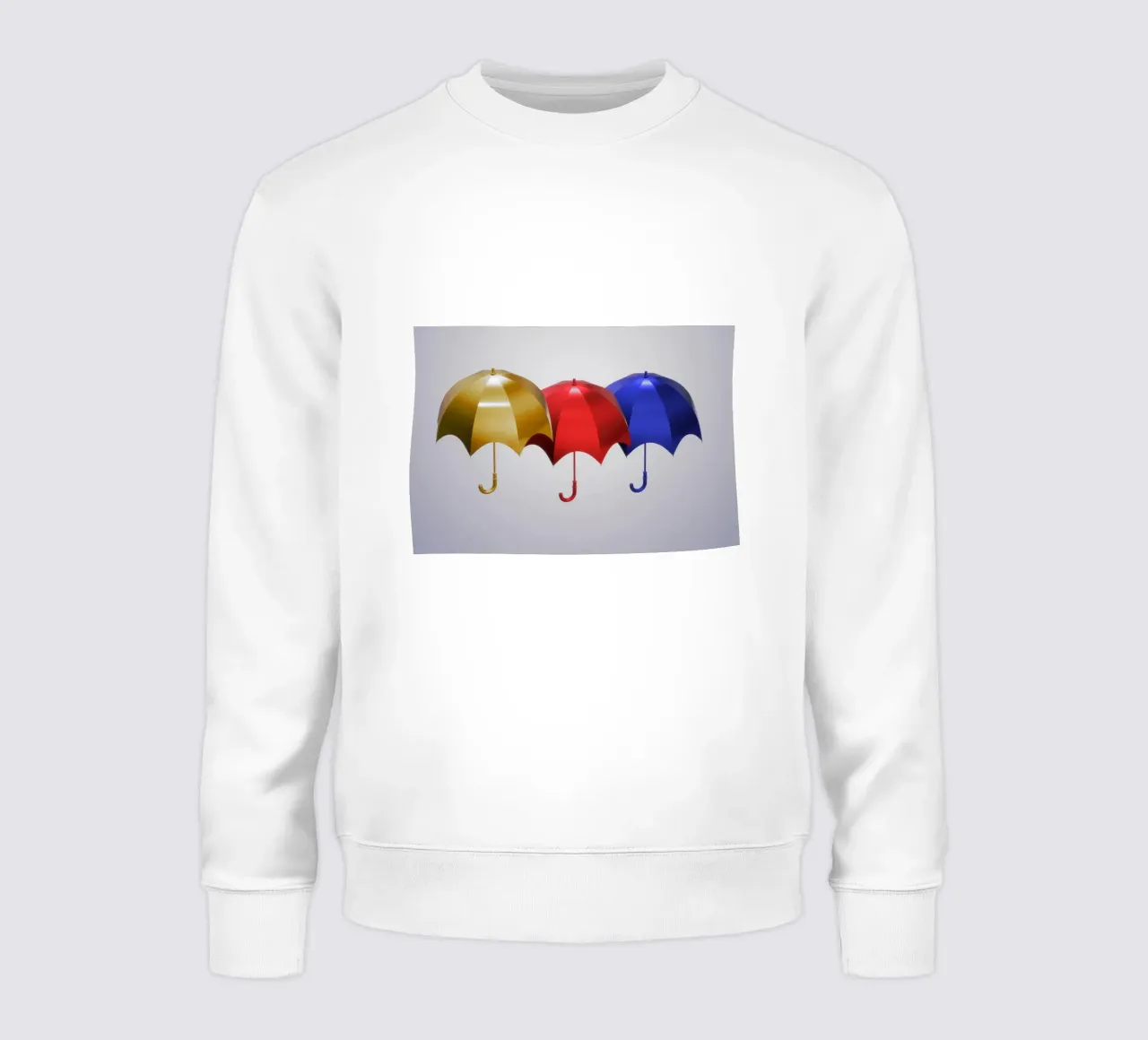 Ombrelli colorati felpa da BenCoStyle