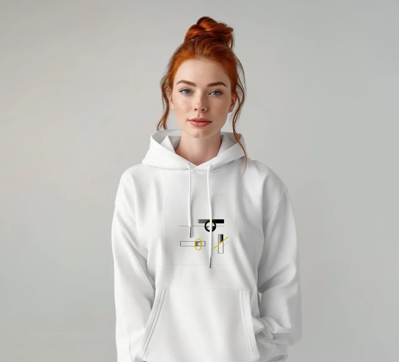 Design minimalista felpa con cappuccio da BenCoStyle