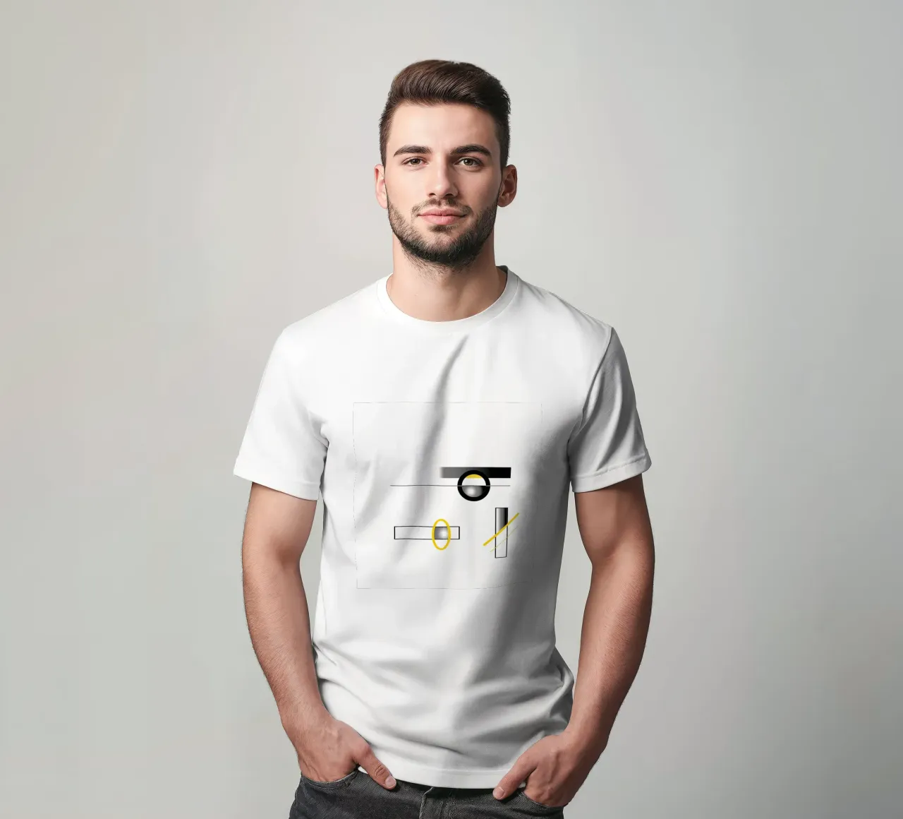 Design minimalista t-shirt da BenCoStyle