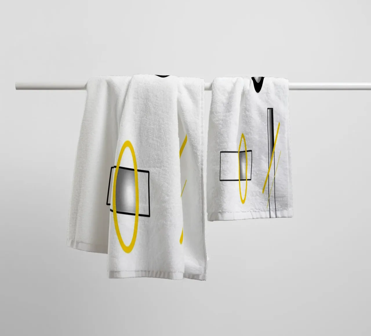 Design minimalista asciugamano da bagno da BenCoStyle