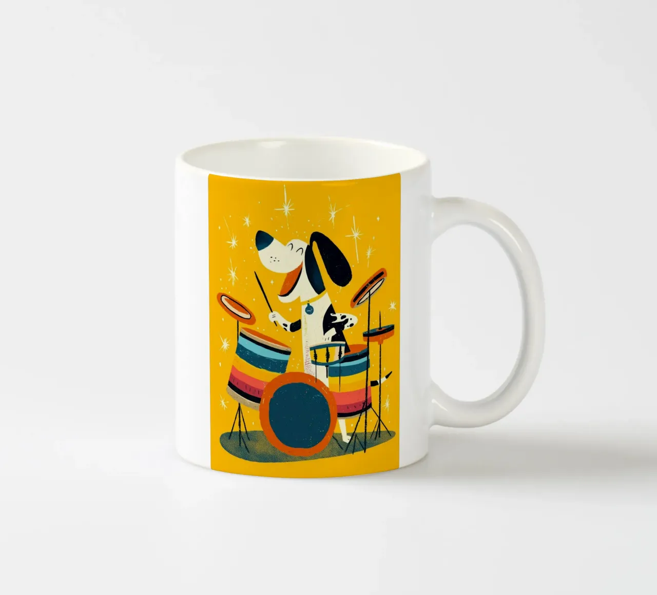 Puppy Beats tazza in ceramica da Kiara