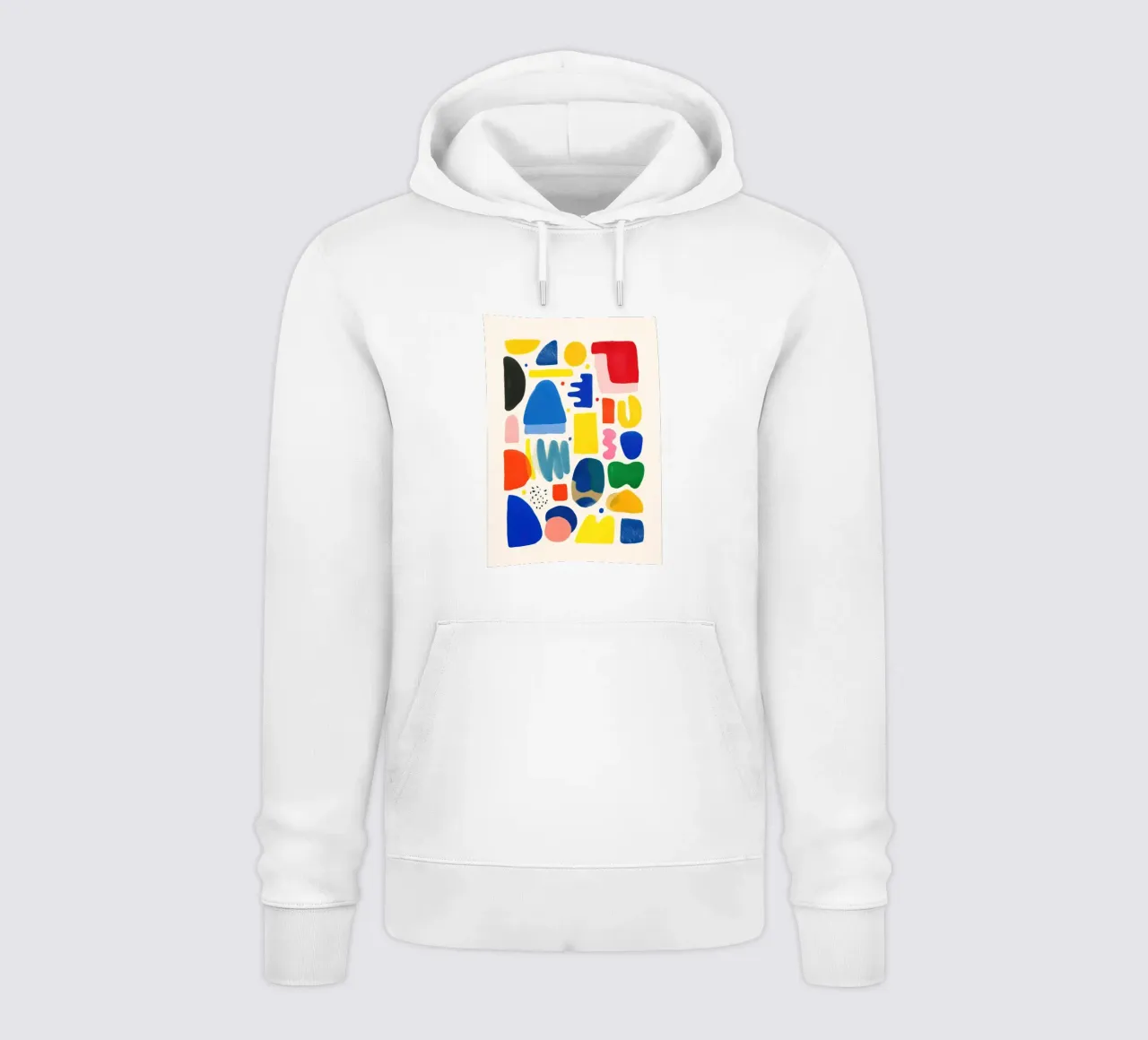 Rainbow Shapes Party felpa con cappuccio da Kiara