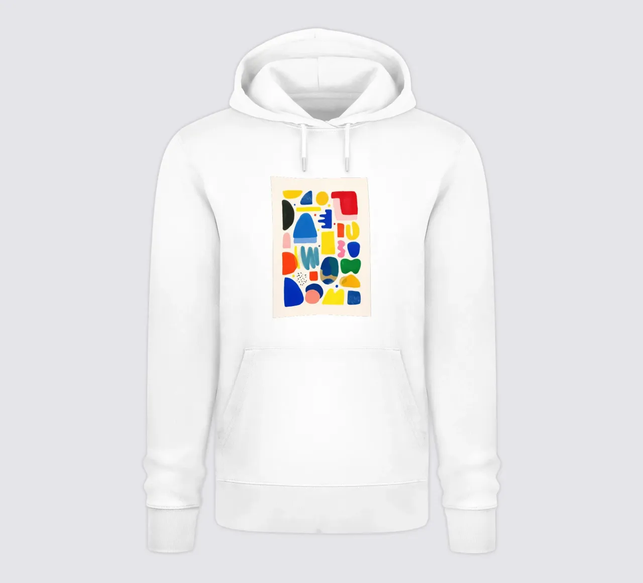Rainbow Shapes Party felpa con cappuccio da Kiara