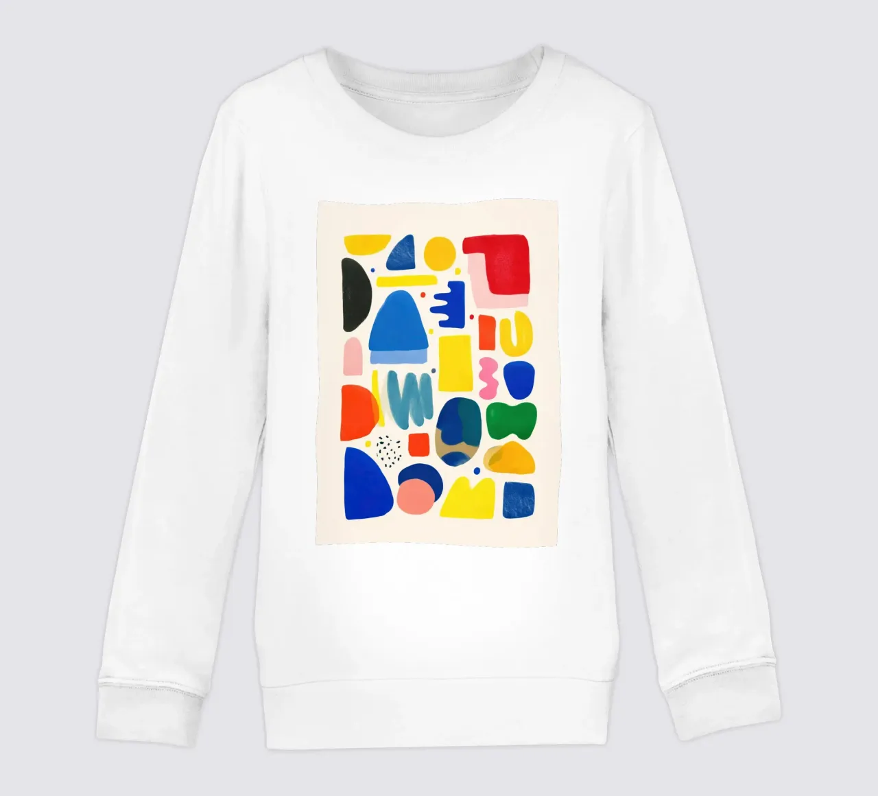 Rainbow Shapes Party felpa bambino da Kiara
