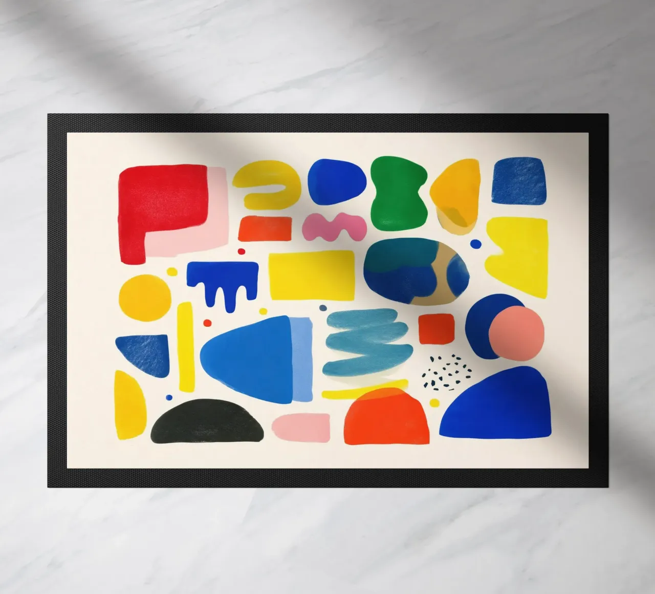 Rainbow Shapes Party zerbino da Kiara