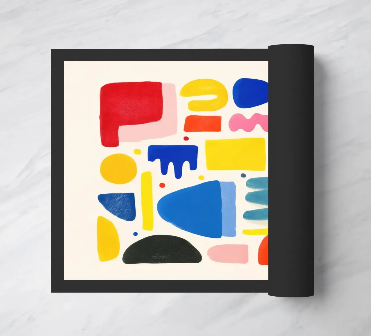 Rainbow Shapes Party zerbino da Kiara