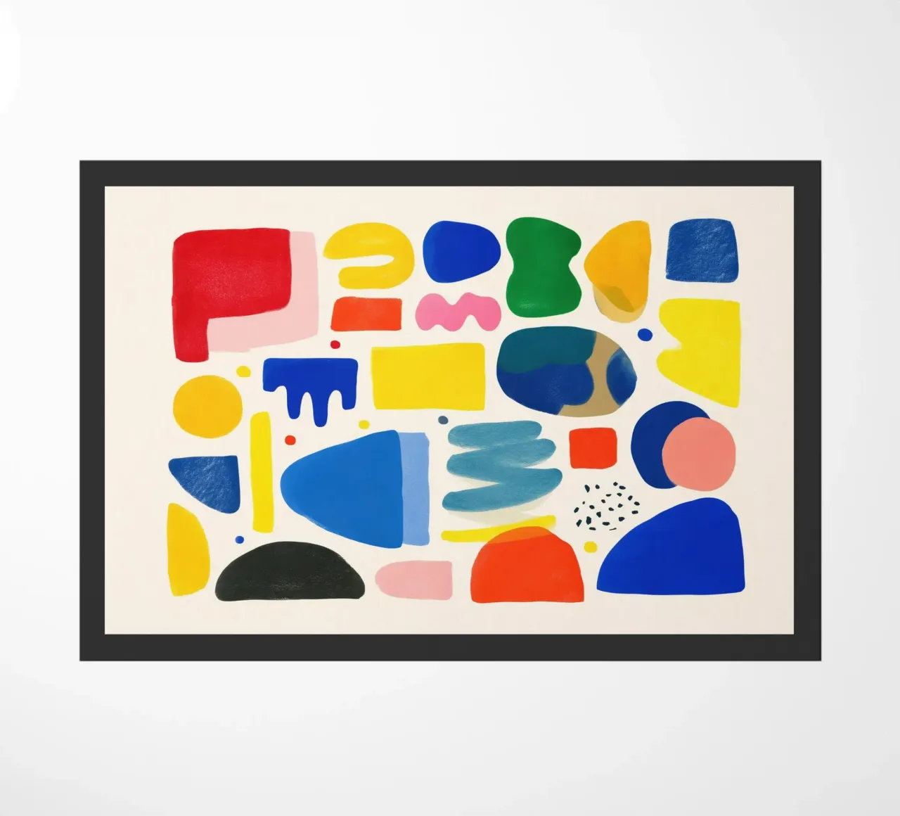 Rainbow Shapes Party zerbino da Kiara