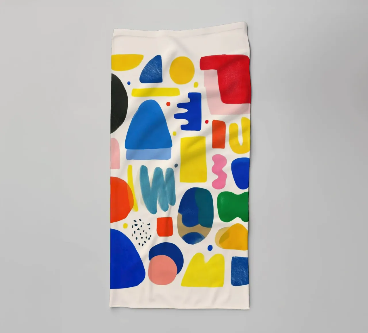 Rainbow Shapes Party asciugamano da bagno da Kiara