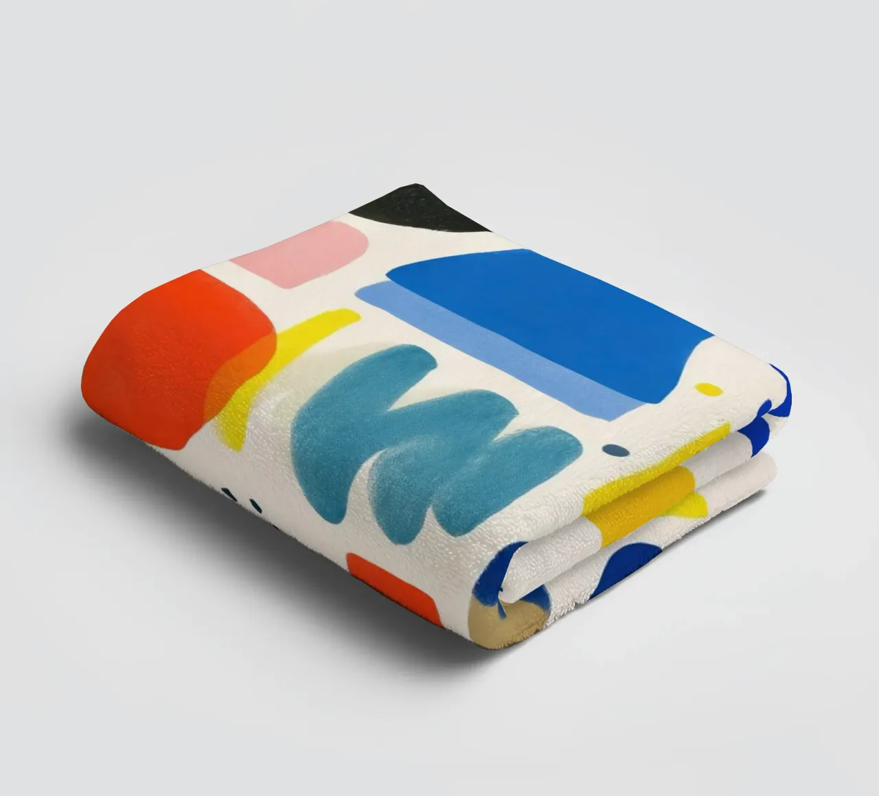 Rainbow Shapes Party asciugamano da bagno da Kiara