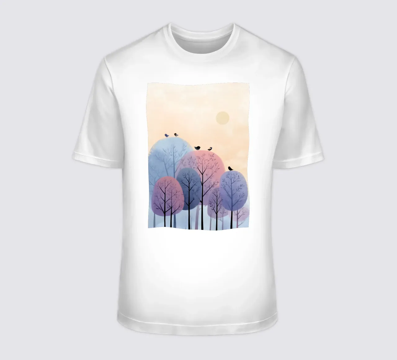 Rainbow Whisper Trees t-shirt da Kiara