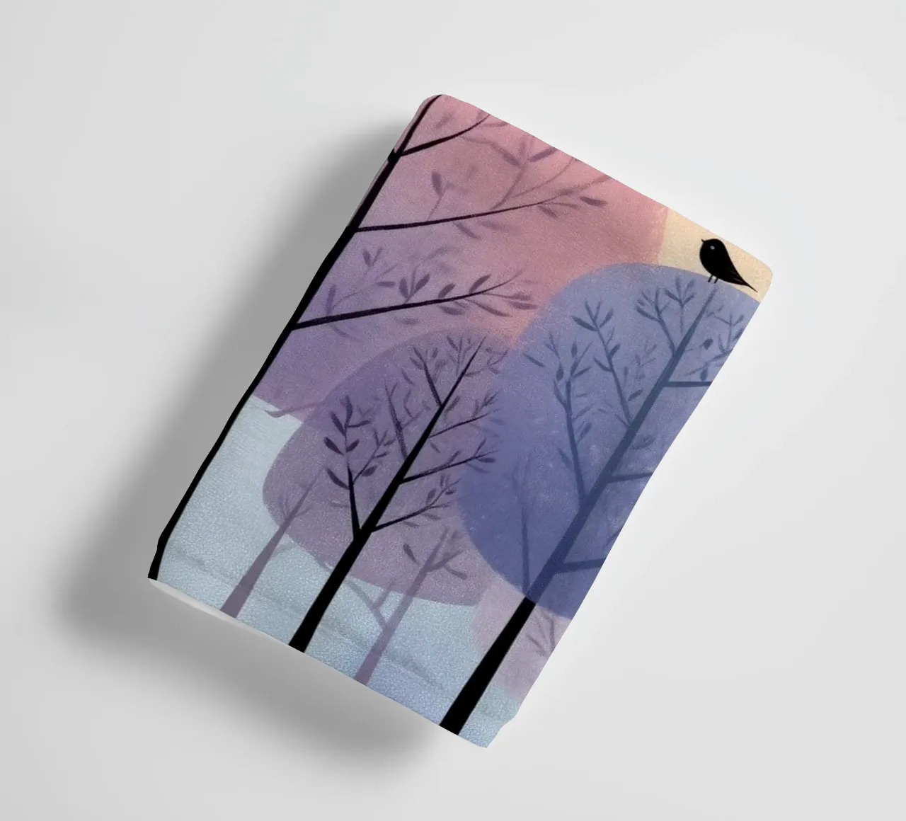 Rainbow Whisper Trees asciugamano da bagno da Kiara