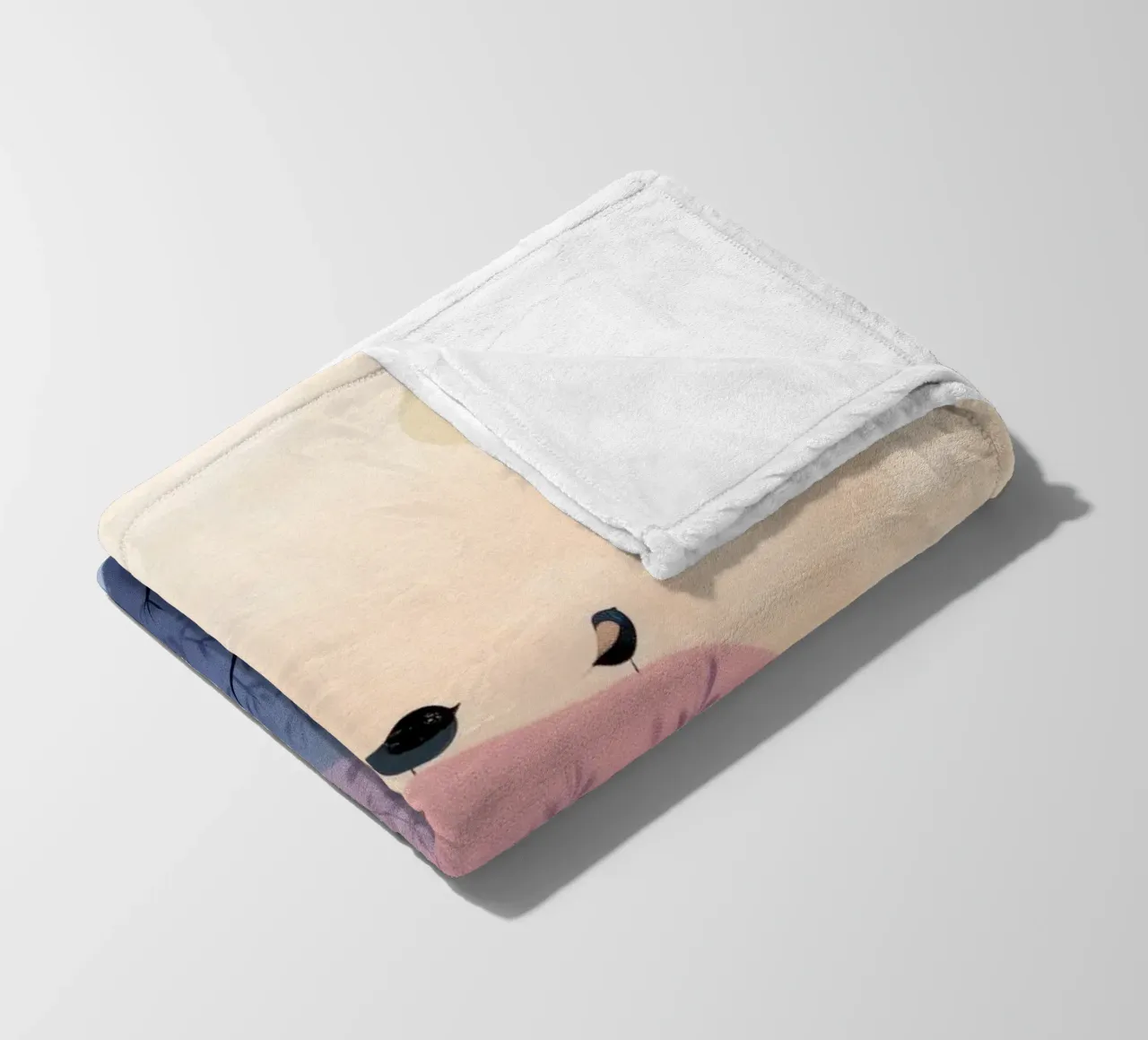 Rainbow Whisper Trees coperta in pile da Kiara