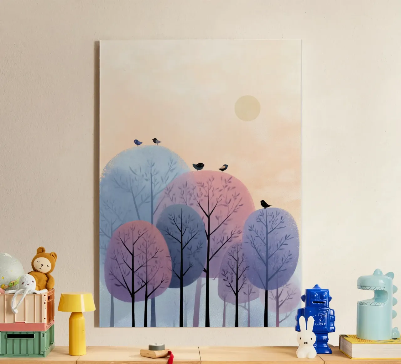 Rainbow Whisper Trees plexiglass da Kiara
