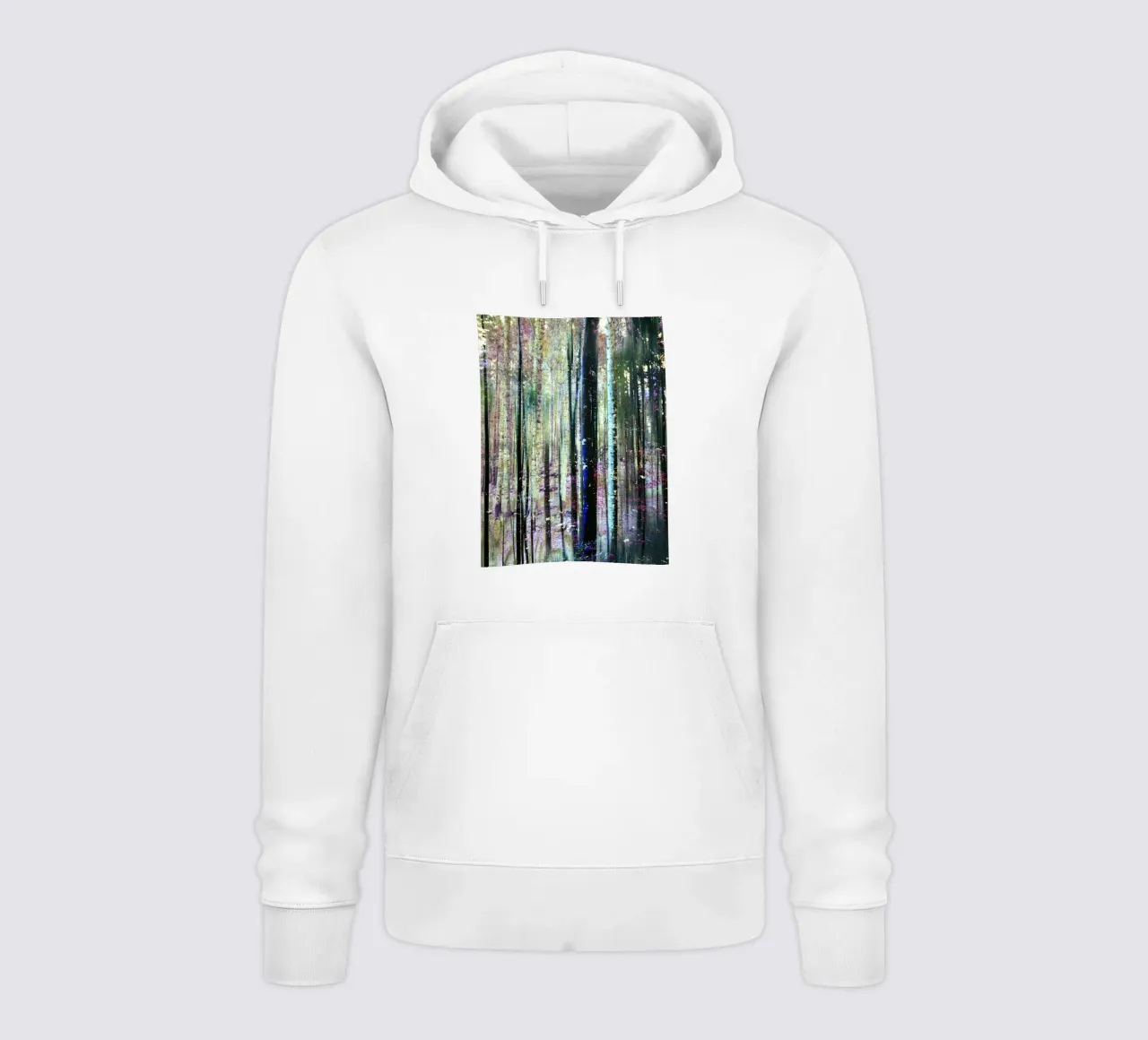 Expressionist Forest felpa con cappuccio da Angelo Cerantola