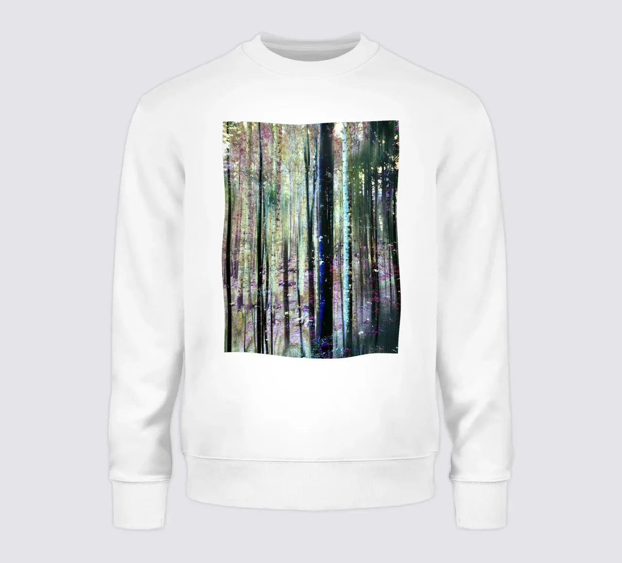 Expressionist Forest felpa da Angelo Cerantola