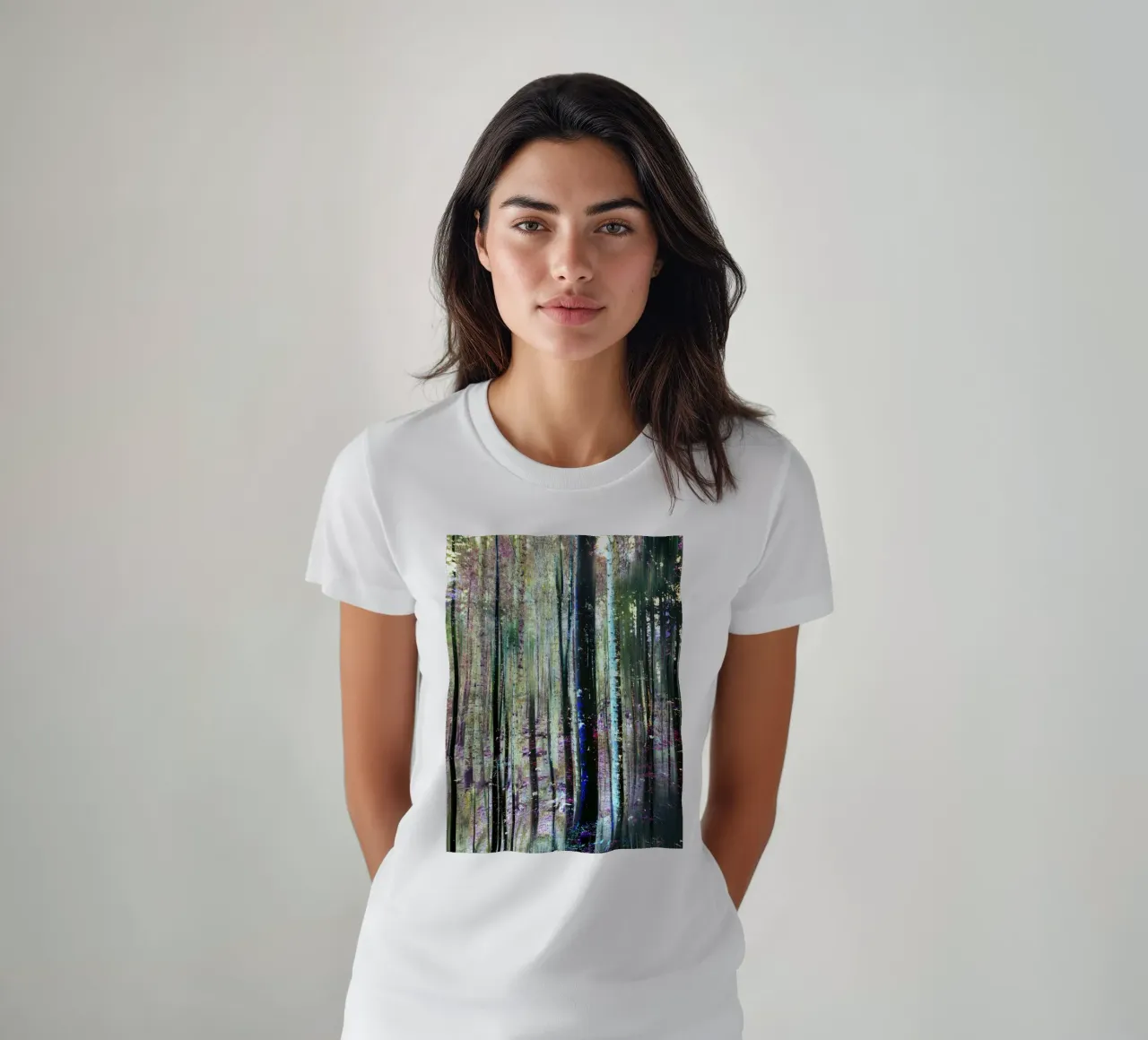 Expressionist Forest t-shirt da Angelo Cerantola