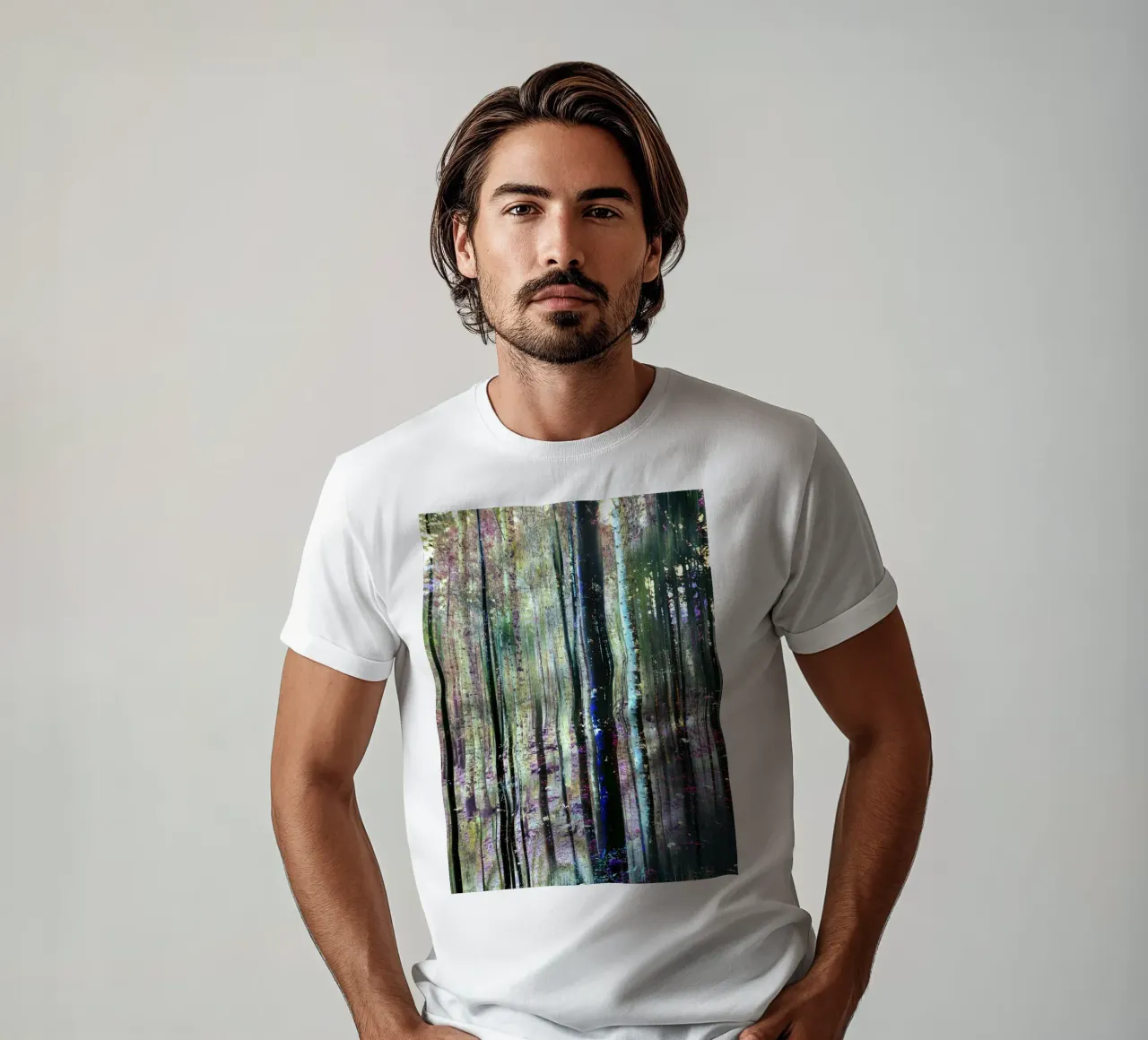 Expressionist Forest t-shirt da Angelo Cerantola