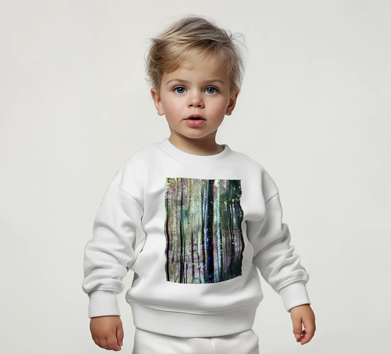 Expressionist Forest felpa neonato da Angelo Cerantola