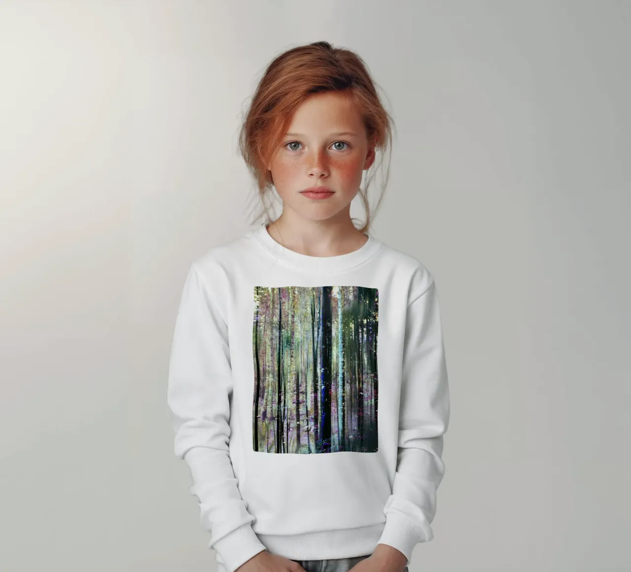 Expressionist Forest felpa bambino da Angelo Cerantola