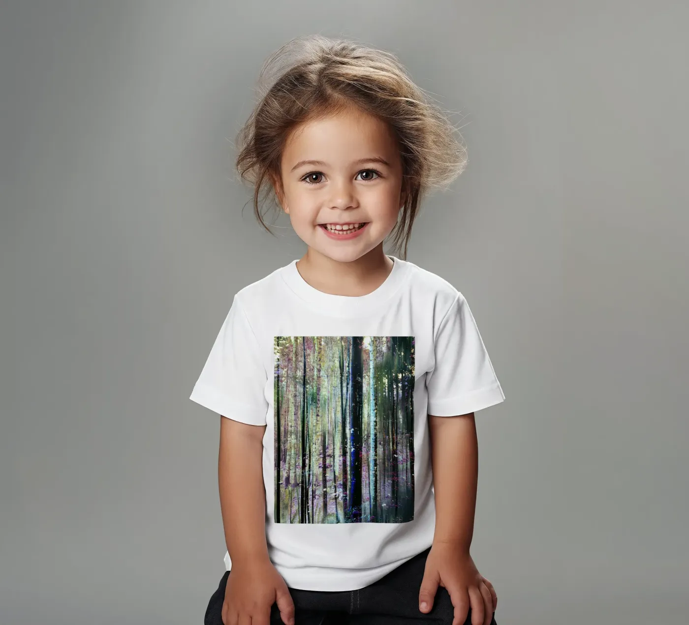 Expressionist Forest t-shirt bambini da Angelo Cerantola