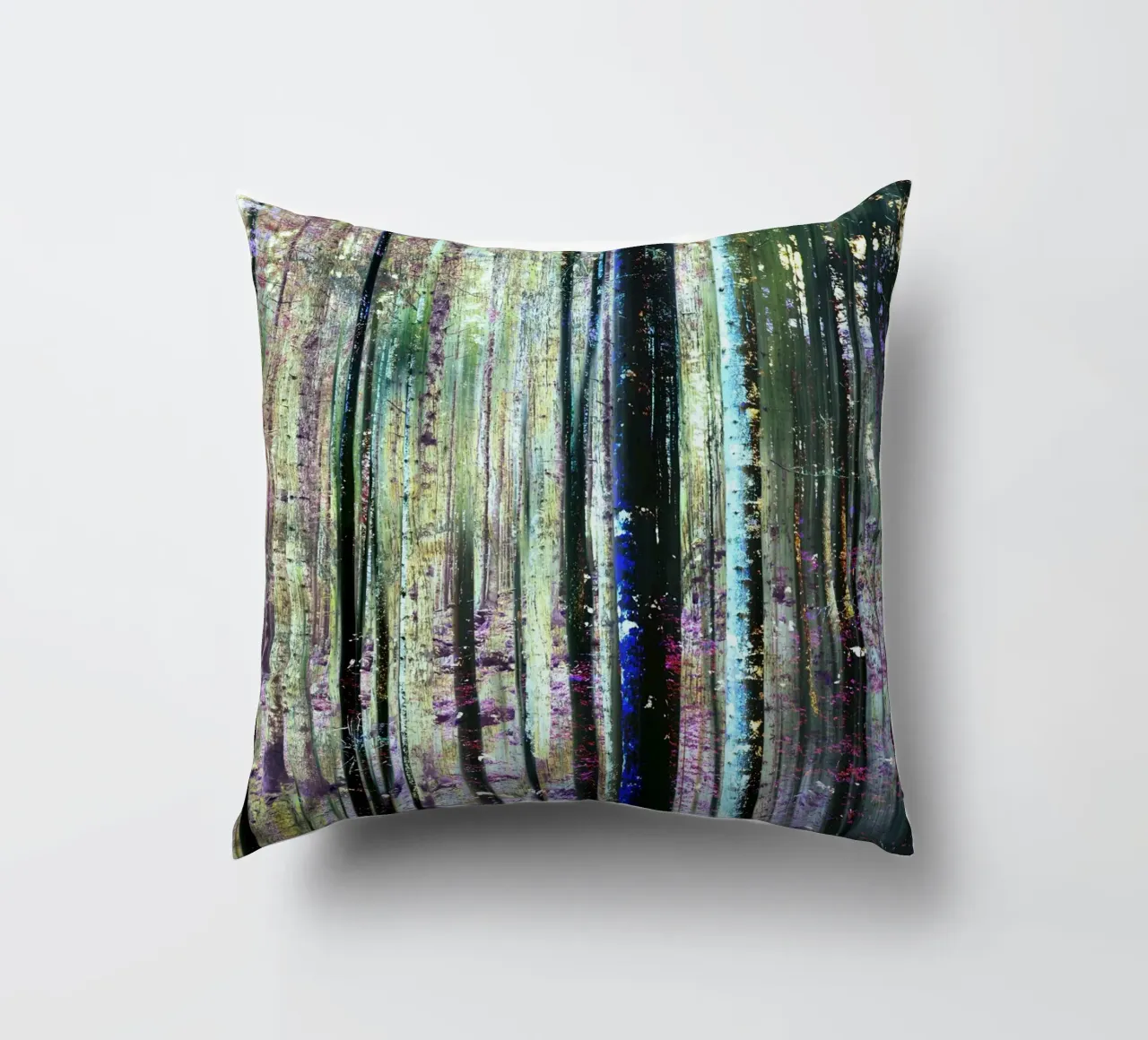 Expressionist Forest cuscino da Angelo Cerantola