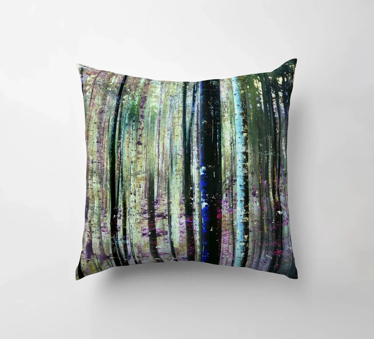 Expressionist Forest cuscino da Angelo Cerantola