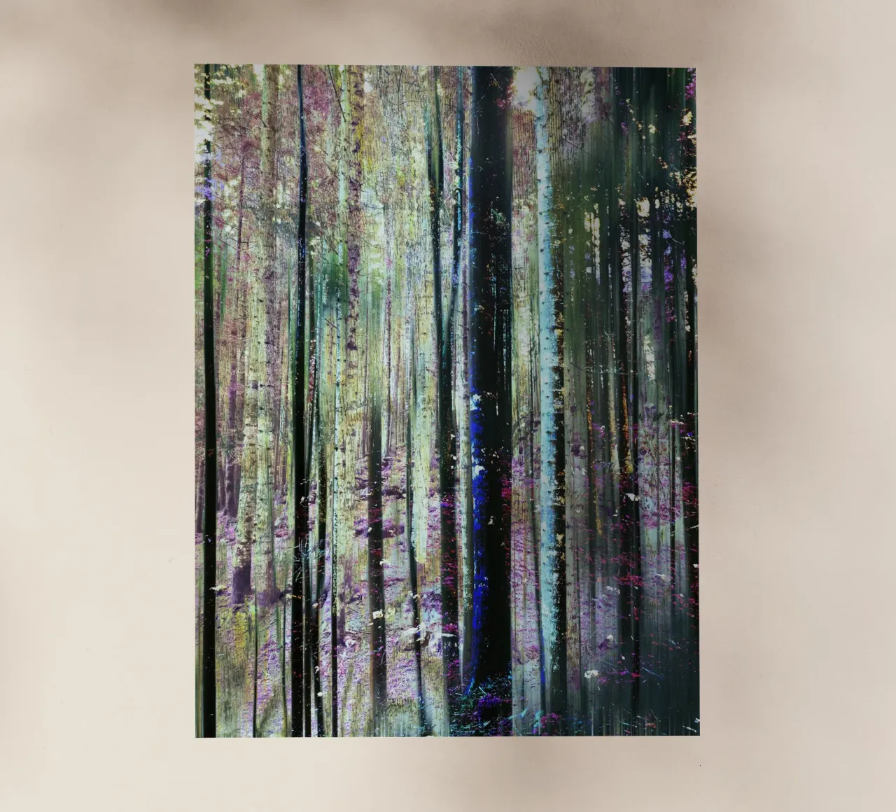 Expressionist Forest pellicola backlit da Angelo Cerantola