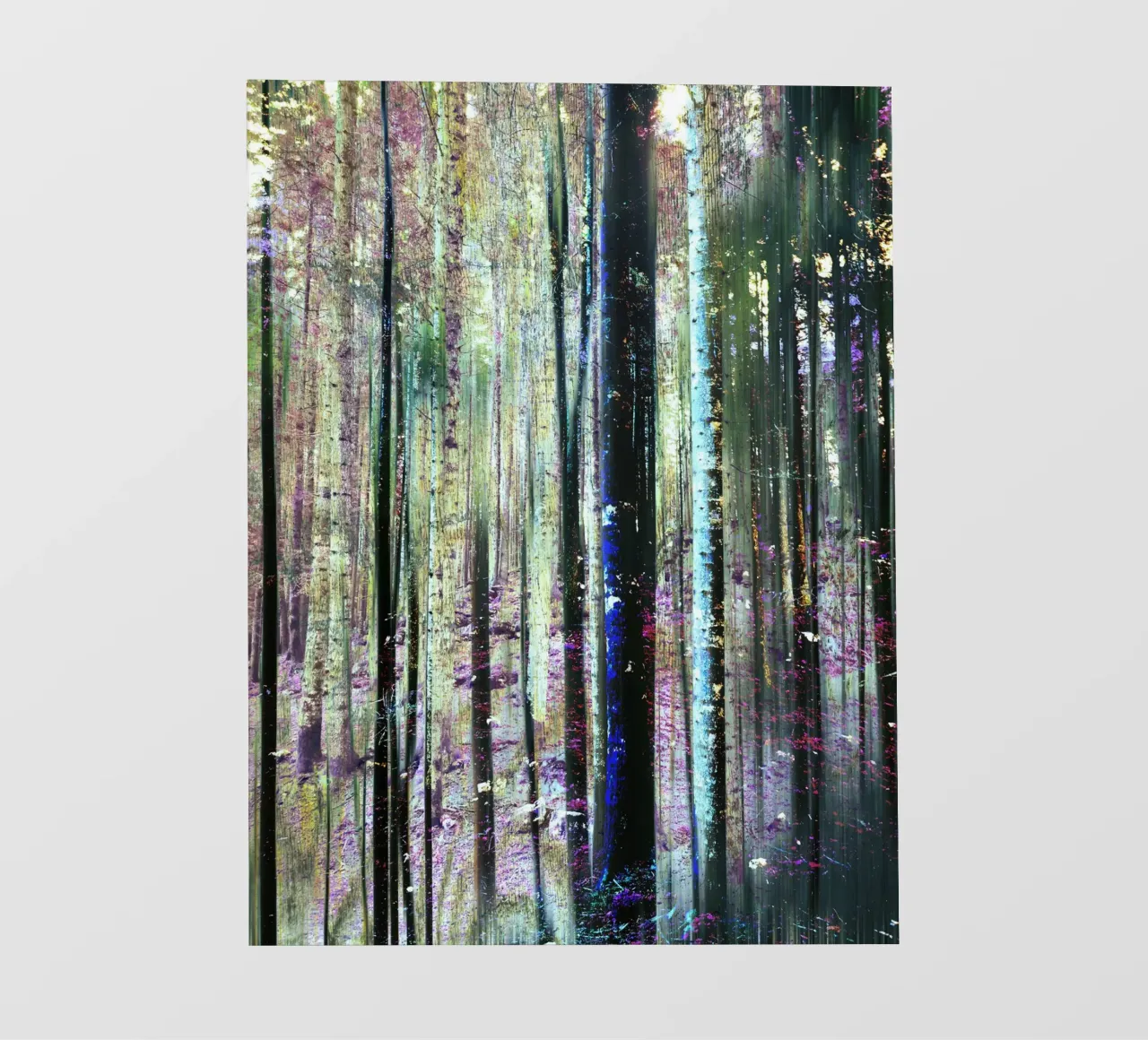 Expressionist Forest telo in pvc da Angelo Cerantola