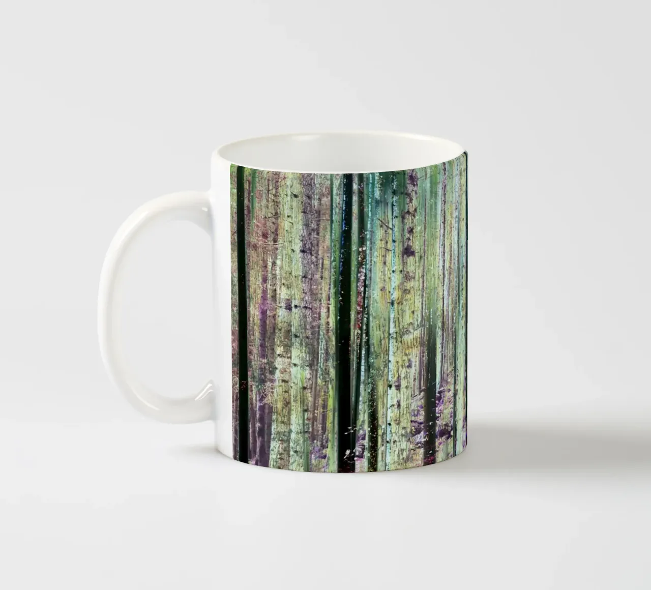 Expressionist Forest tazza in ceramica da Angelo Cerantola