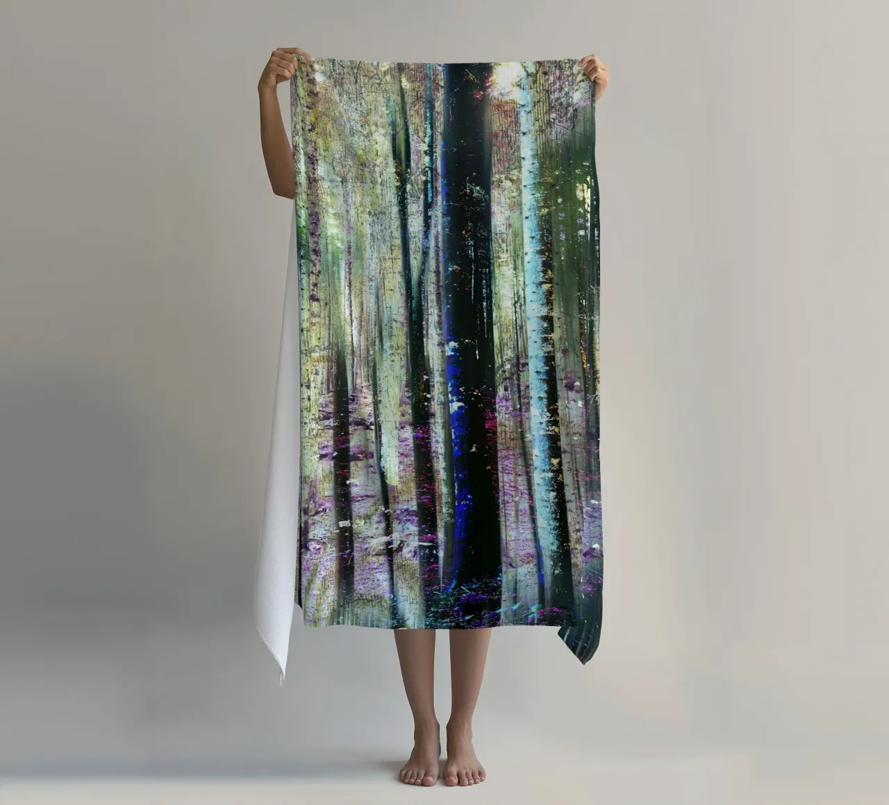 Expressionist Forest telo mare da Angelo Cerantola