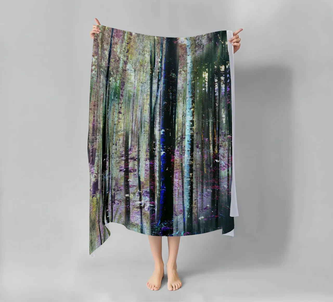 Expressionist Forest telo mare da Angelo Cerantola