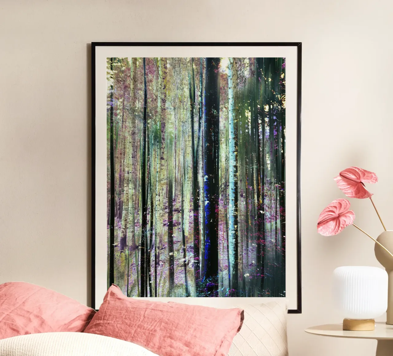 Expressionist Forest carta hahnemühle da Angelo Cerantola