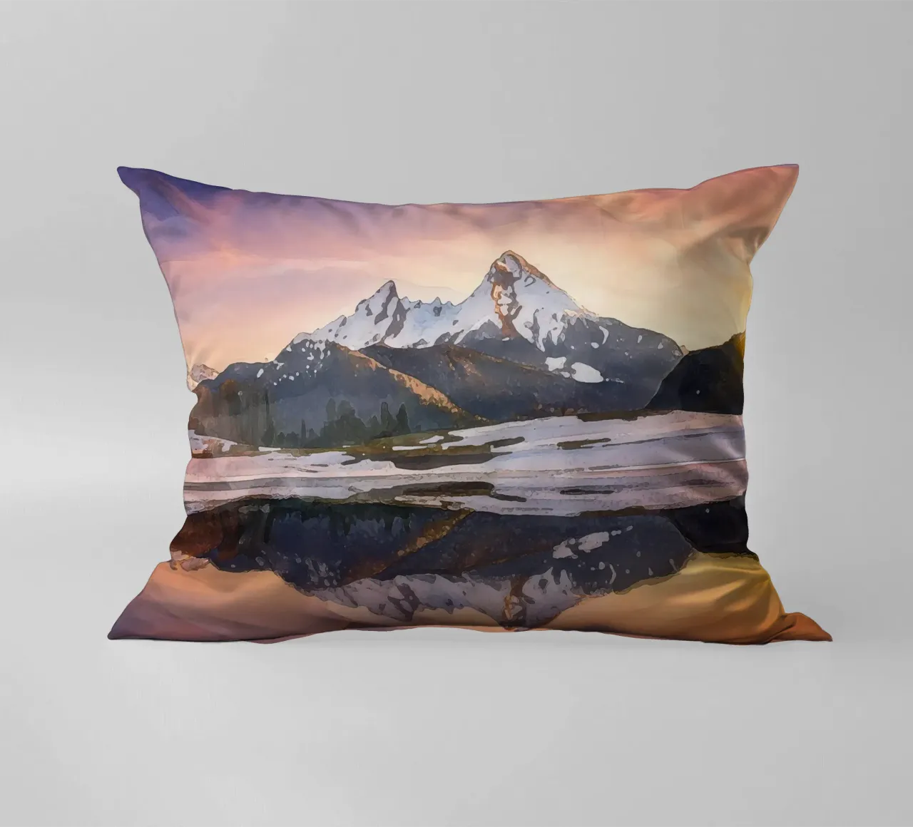 Watzmann Middle Peak cuscino da Attaboy Dsgn