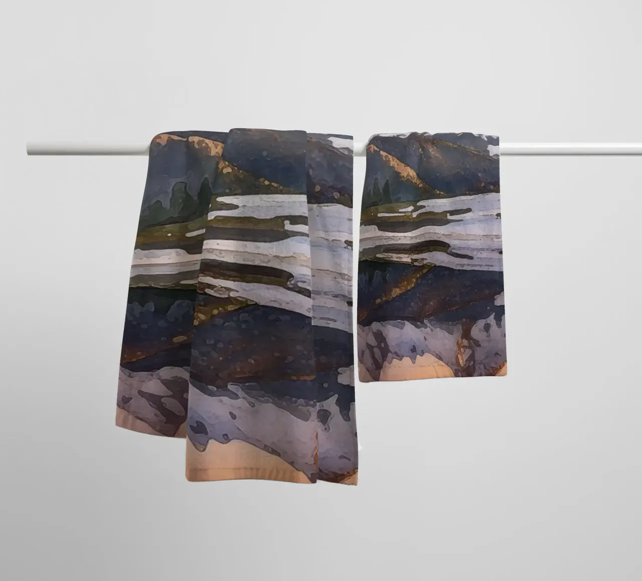 Watzmann Middle Peak asciugamano da bagno da Attaboy Dsgn