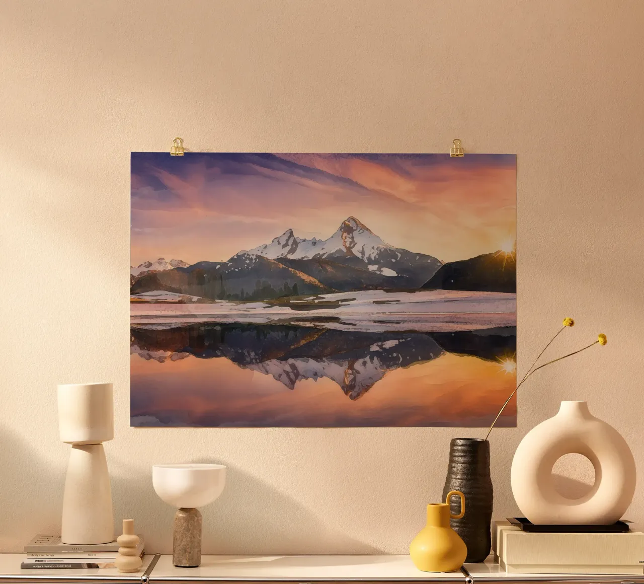 Watzmann Middle Peak carta hahnemühle da Attaboy Dsgn