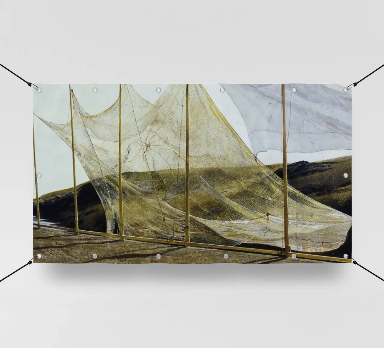 Andrew Wyeth Pentecoste telo in pvc da Trudeau Art Studio