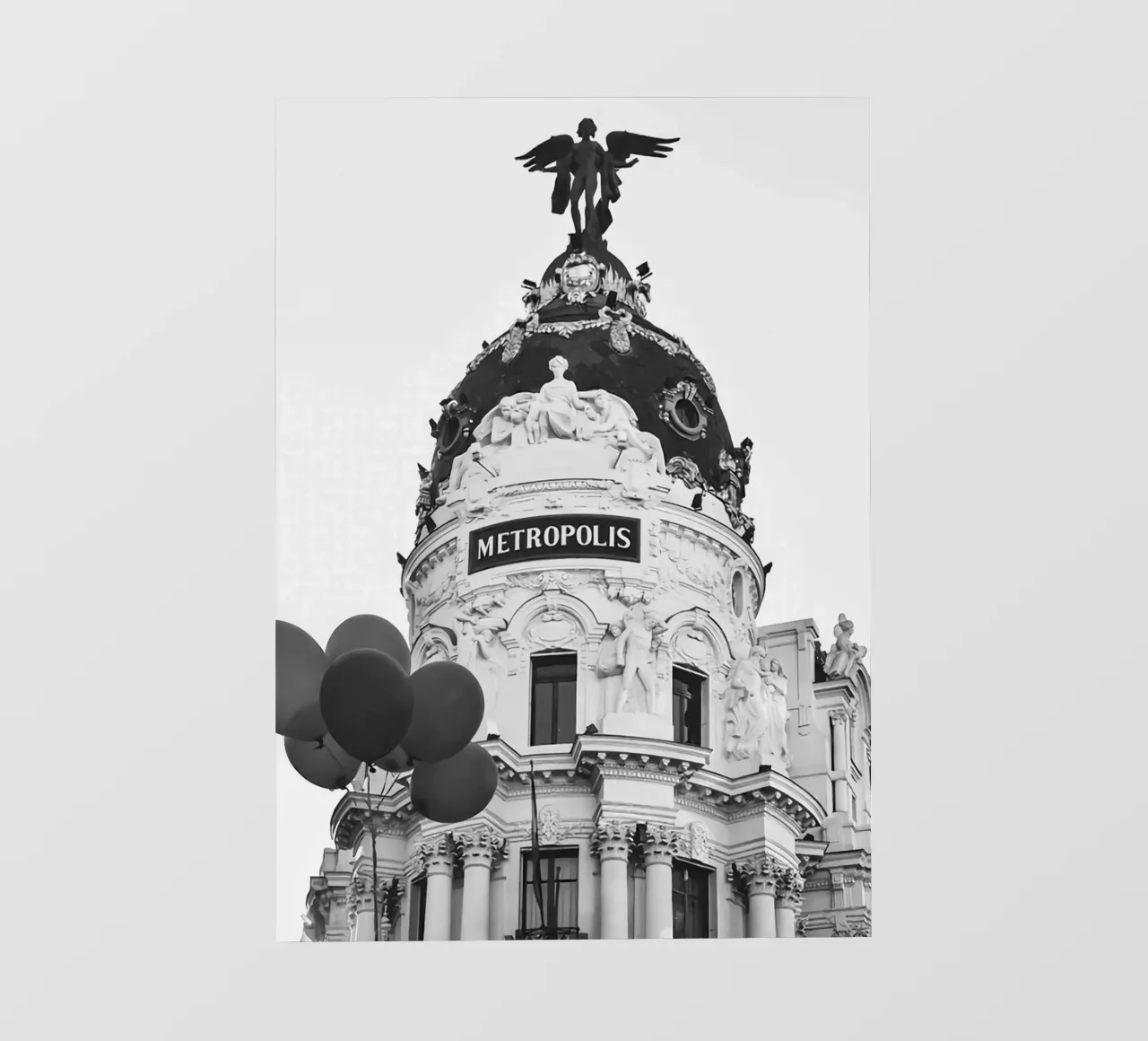 Metropolis Madrid telo in pvc da Sowa Studio
