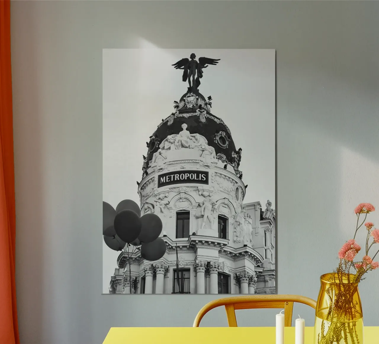 Metropolis Madrid alluminio dibond da Sowa Studio