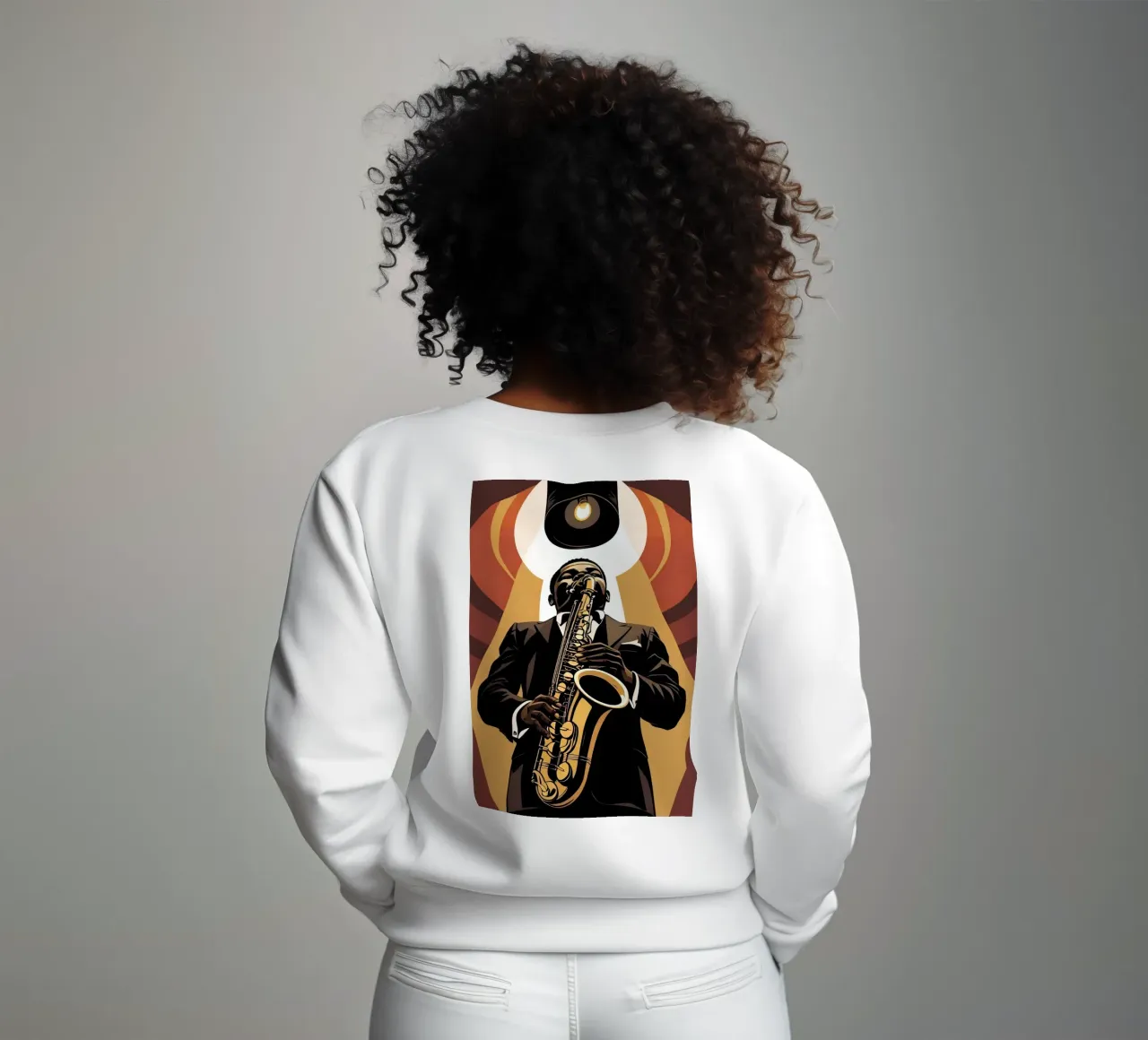 Saxofono felpa da Massimo Frascogna