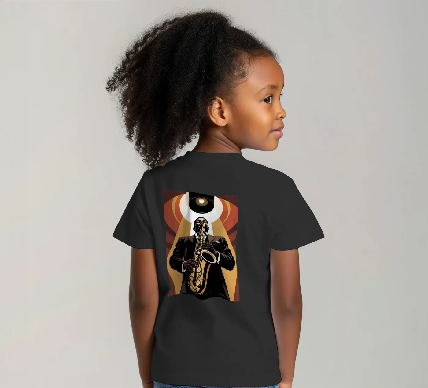 Saxofono t-shirt bambini da Massimo Frascogna