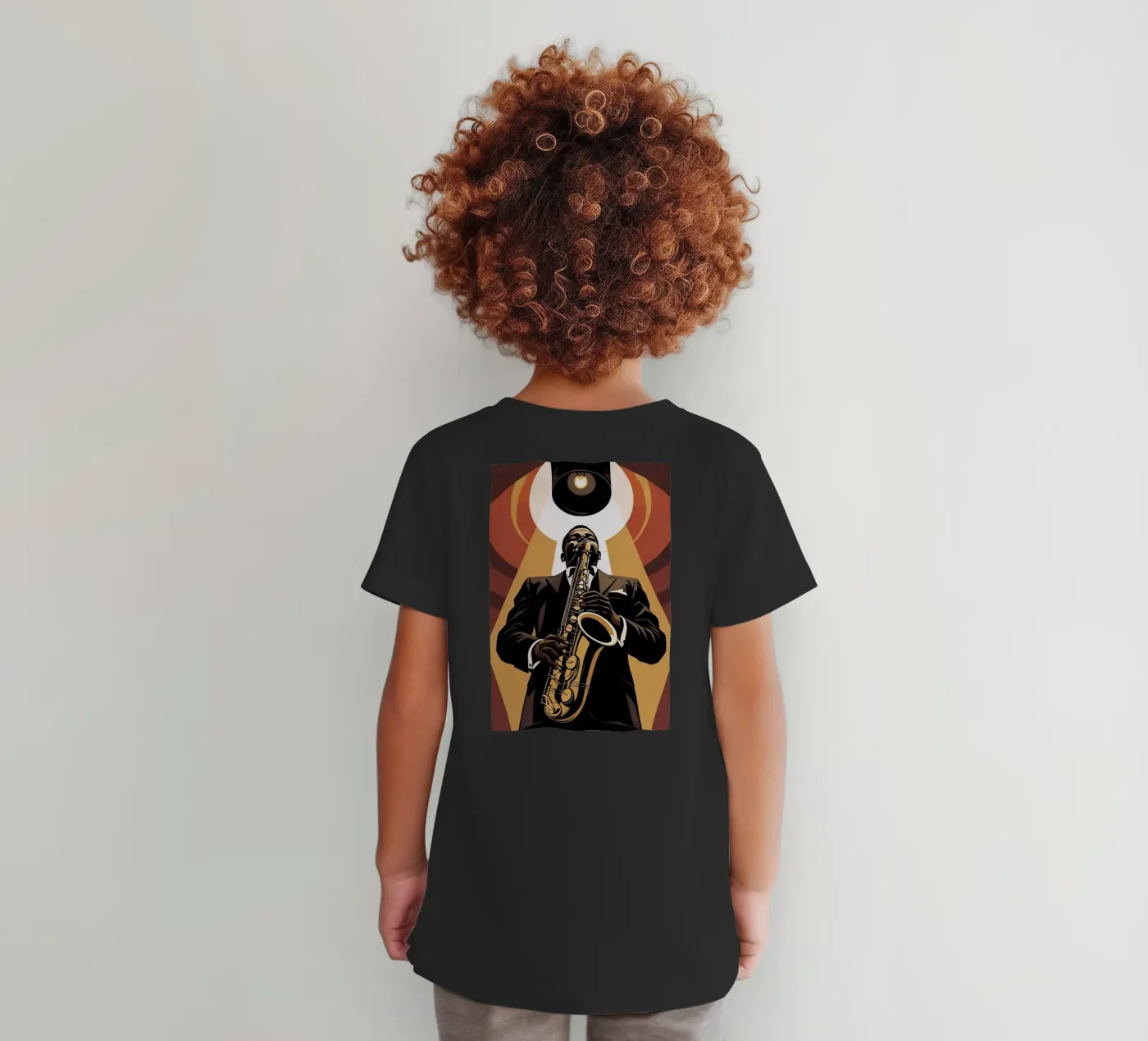 Saxofono t-shirt bambini da Massimo Frascogna