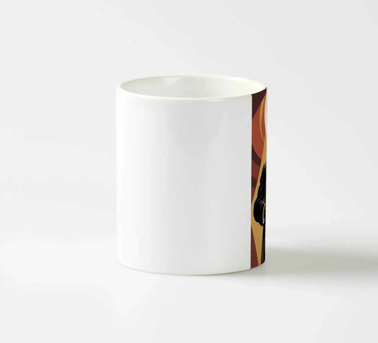 Saxofono tazza in ceramica da Massimo Frascogna